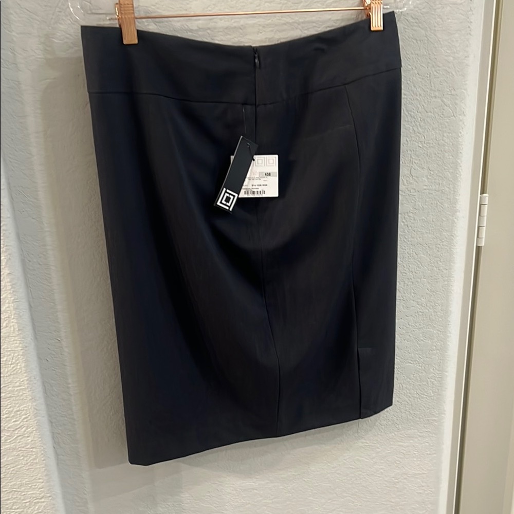 NWT - Liz Claiborne - Size 10 - Heather Charcoal Pencil Skirt